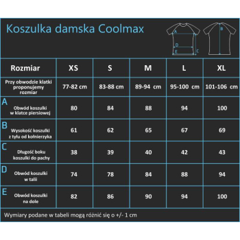 Koszulka treningowa z logo Jest Lepiej marki ATTIQ